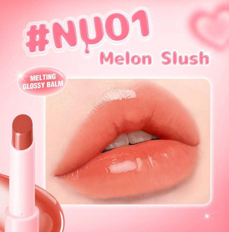 Pinkflash Volumizing Glossy Balm NU01 Melon Slush Pink Flash