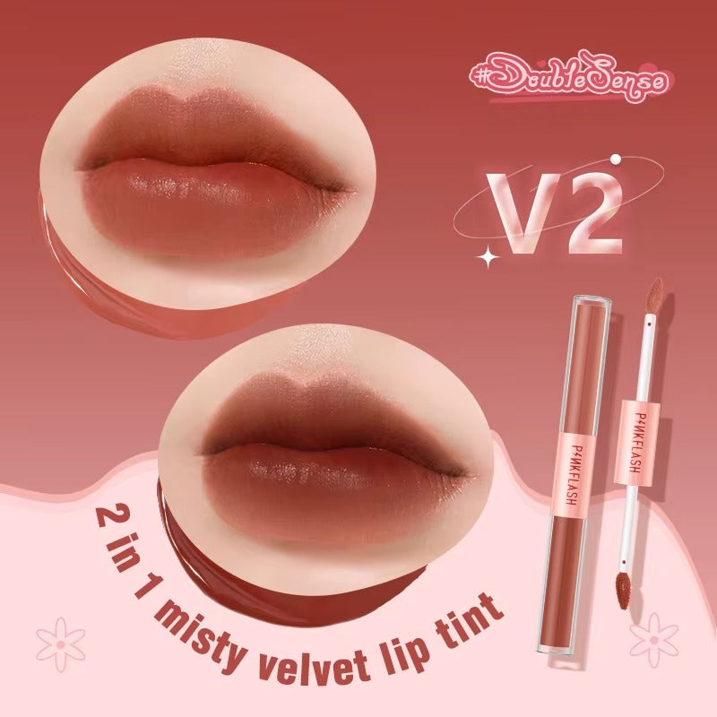 Pinkflash Duo Lipgloss V02 Pink Flash